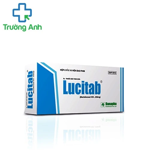 Lucitab 250mg - Thuốc điều trị các bệnh lý tổn thương não bộ hiệu quả