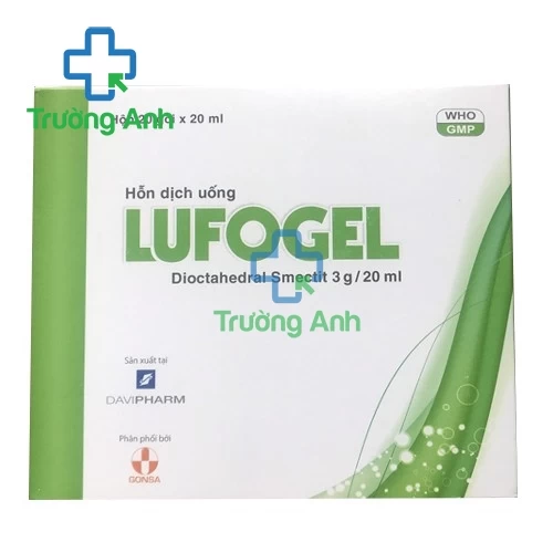 LUFOGEL Davipharm - Thuốc điều trị tiêu chảy cấp và mạn hiệu quả