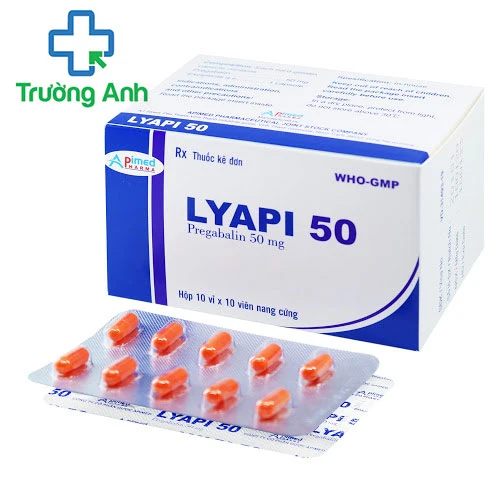 Lyapi 50mg - Thuốc điều trị đau thần kinh của Apimed