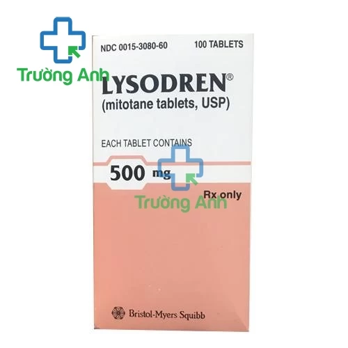 Lysodren 500mg Bristol - Myers Squibb - Thuốc điều trị ung thư tuyến thượng thận