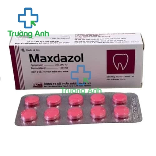 Maxdazol - Thuốc điều trị nhiễm trùng răng miệng hiệu quả