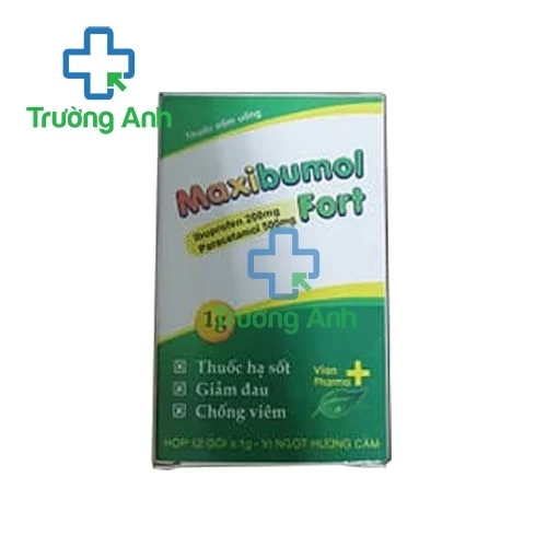 Maxibumol fort - Thuốc giảm đau, hạ sốt hiệu quả của Tipharco