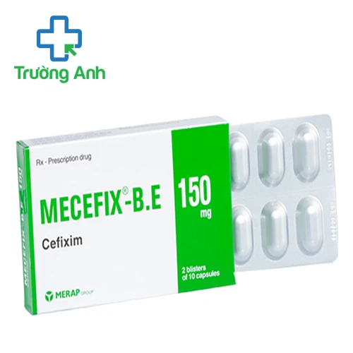 Mecefix-B.E 150mg - Thuốc điều trị nhiễm khuẩn hiệu quả