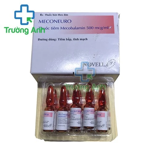 Meconeuro 500mg tiêm - Thuốc điều trị bệnh thần kinh ngoại biên hiệu quả