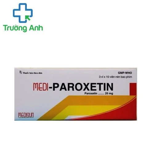 Medi-paroxetin 20mg - Thuốc an thần hiệu quả