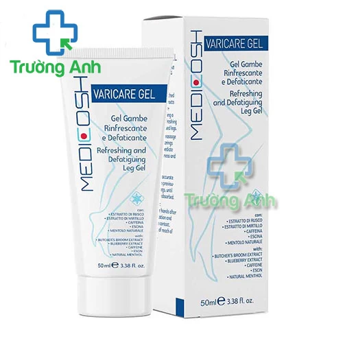 Medicosh Varicare Gel 100ml - Gel bôi trị các triệu chứng bệnh suy giãn tĩnh mạch