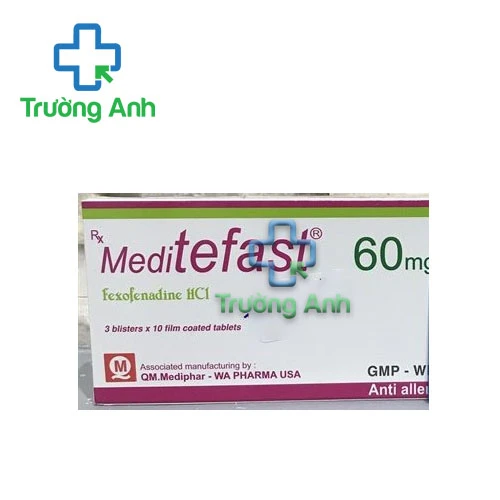 Meditefast 60mg Quang Minh - Thuốc chống dị ứng hiệu quả