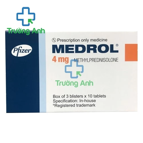 Medrol 4mg - Thuốc điều trị rối loạn nội tiết hiệu quả