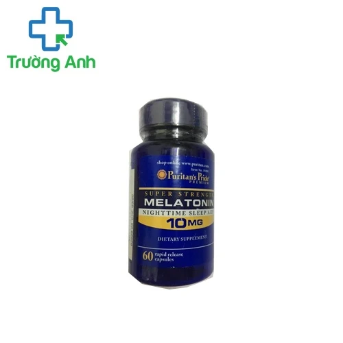 Melatonin 10mg Puritans Pride 60 viên - Giúp điều hòa giấc ngủ hiệu quả