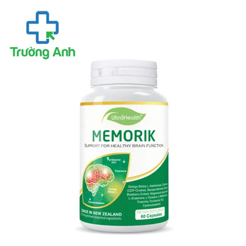 Memorik Ultra Health - Hỗ trợ hoạt huyết, tăng cường tuần hoàn não