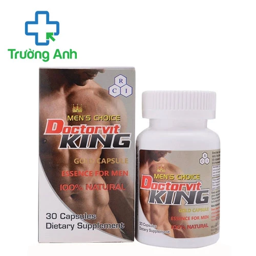 Men’s choice Doctorvit King - Tăng cường chức năng sinh lý ở nam giới của Mỹ