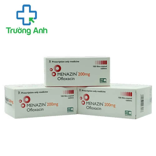 Menazin 200mg - Thuốc điều trị nhiễm khuẩn hiệu quả của CH Síp