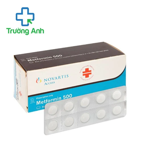 Metformin 500mg Novartis - Thuốc điều trị đái tháo đường tuýp 2