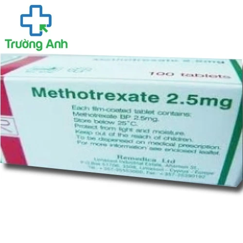 Thuốc Methotrexate 2,5mg của Hemedica LTD