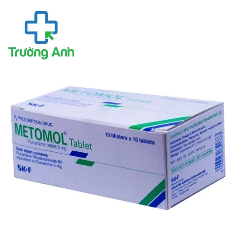 Metomol Tablet 5mg Eskayef - Thuốc phòng và điều trị đau nửa đầu hiệu quả