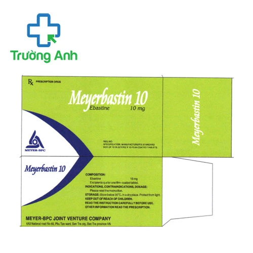 Meyerbastin 10 Meyer – BPC - Thuốc điều trị viêm mũi dị ứng hiệu quả