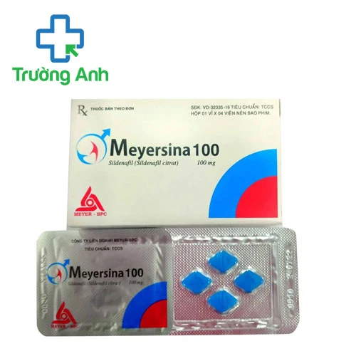 Meyersina 100mg - Thuốc điều trị rối loạn cương dương hiệu quả