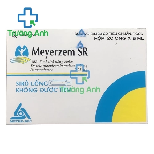 Meyerzem SR Meyer-BPC (ống) - Thuốc điều trị dị ứng hiệu quả