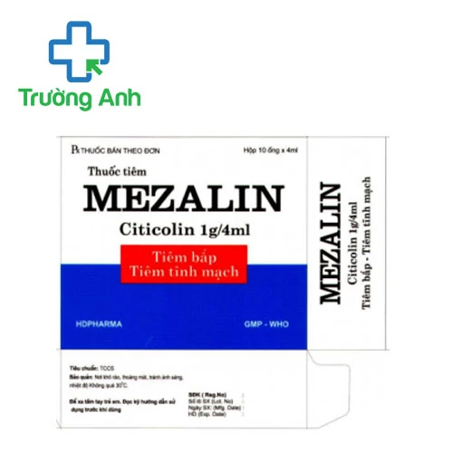 Mezalin 1g/4ml HD Pharma - Thuốc điều trị rối loạn ý thức hiệu quả