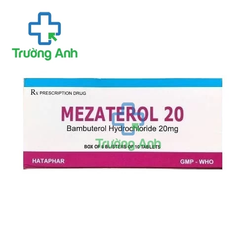 Mezaterol 20 Hataphar - Thuốc điều trị bệnh hen hiệu quả của Hataphar