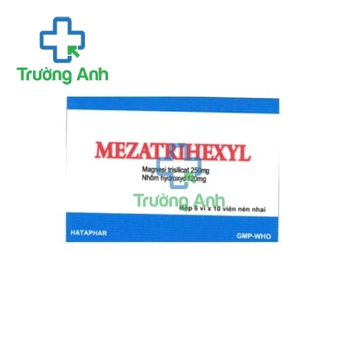 Mezatrihexyl - Thuốc điều trị trào ngược dạ dày thực quản hiệu quả