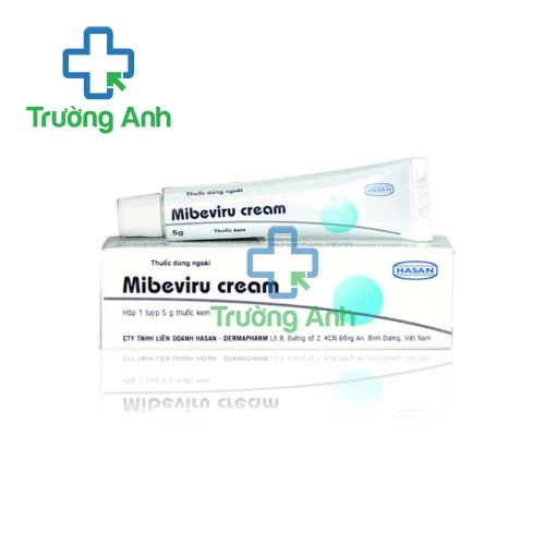 Mibeviru Cream Hasan - Thuốc điều trị nhiễm Herpes simplex