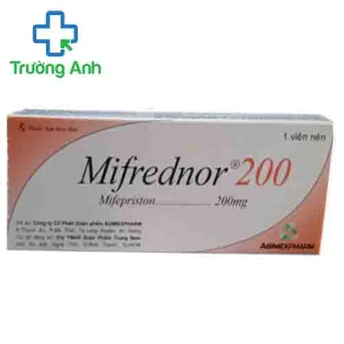 Mifrednor 200 - Thuốc phá thai của Agimexpharm