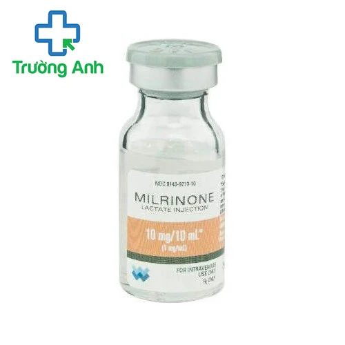 Milrinone 10mg/10ml Hikma - Thuốc điều trị suy tim, nhồi máu cơ tim cấp