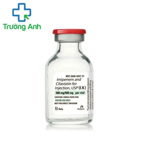 mipenem and Cilastatin Hospira - Thuốc kháng sinh điều trị nhiễm khuẩn hiệu quả