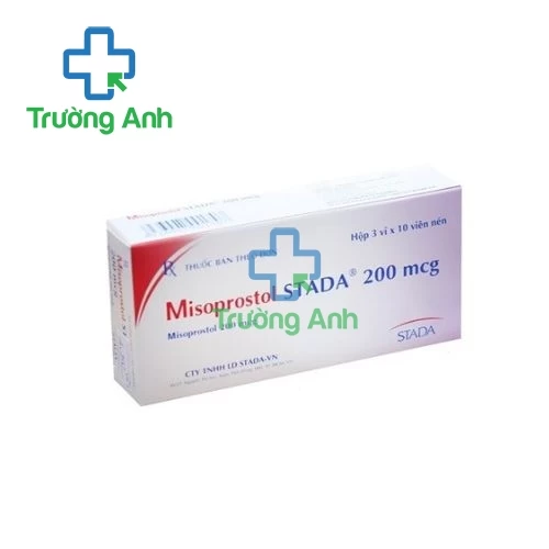 Misoprostol  Stada 200mcg - Thuốc điều trị viêm loét dạ dày hiệu quả