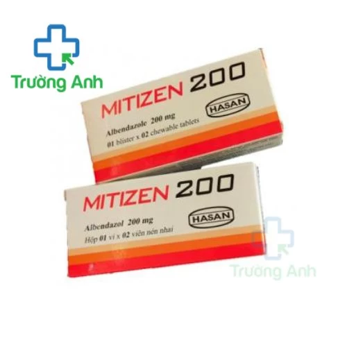 Mitizen 200 Hasan - Thuốc điều trị giun, sán