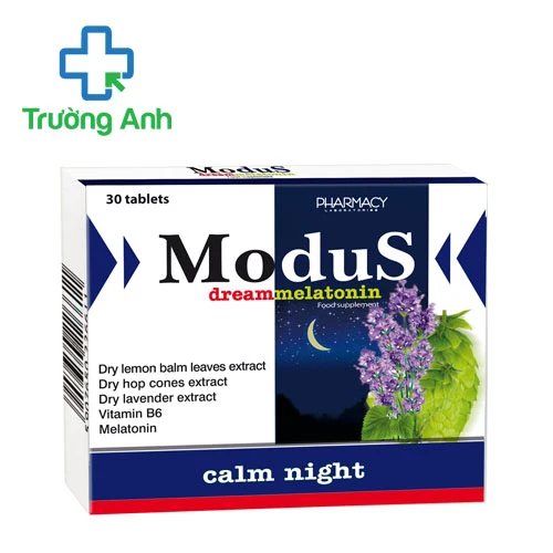 Modus Dream Melatonin - Hỗ trợ cải thiện giấc ngủ hiệu quả