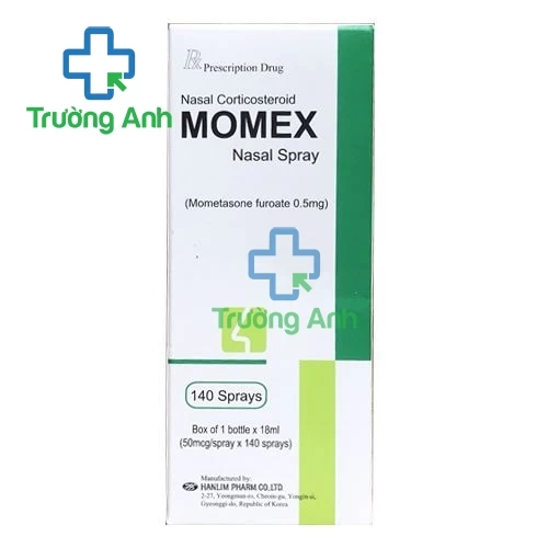 Momex Nasal Spray - Thuốc  xịt điều trị viêm mũi dị ứng hiệu quả