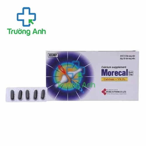 Morecal Myung-In - Thuốc bổ sung vitamin D cho cơ thể