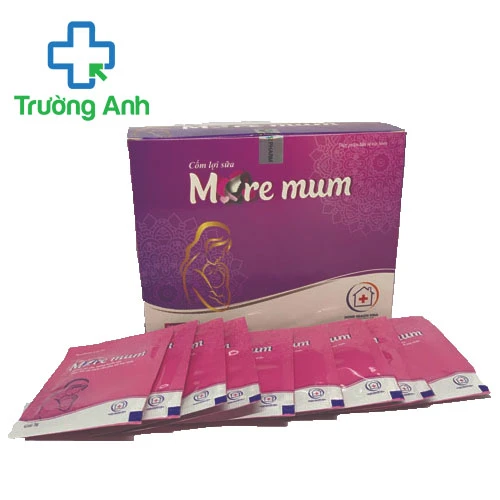 MoreMum - Hỗ trợ lợi sữa thông tuyến sữa hiệu quả