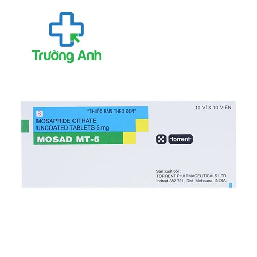 Mosad MT-5 - Thuốc điều trị triệu chứng dạ dày hiệu quả của Ấn Độ