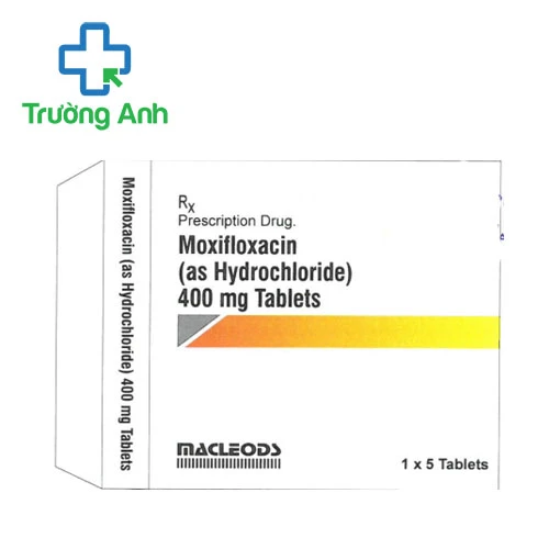 Moxifloxacin (as hydrochloride) 400mg - Thuốc điều trị nhiễm khuẩn hiệu quả