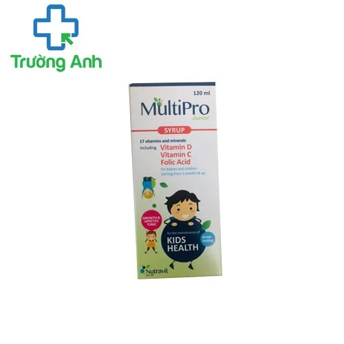 MULTIPRO JUNIOR 120ml - Thuốc bổ dành cho trẻ nhỏ hiệu quả của Anh