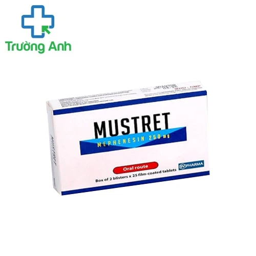 Mustret 250 - Thuốc điều trị thoái hóa cột sống của BV Pharma