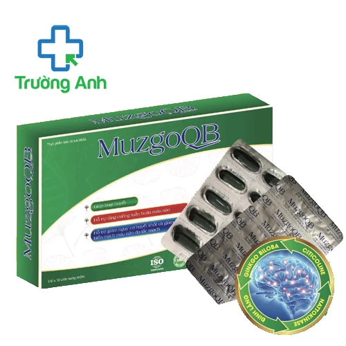 MuzgoQB - Hỗ trợ tăng cường tuần hoàn máu não