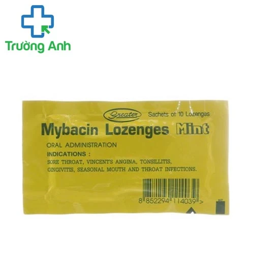 Mybacin - Thuốc điều trị đau họng hiệu quả của Thái Lan