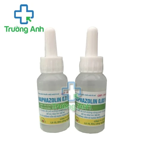 Naphazolin Hanoi pharma - Điều trị nghẹt mũi, sổ mũi, viêm mũi