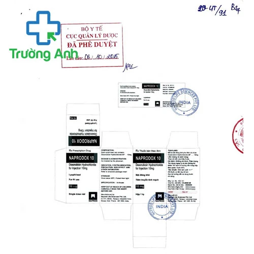 Naprodox 10 - Thuốc điều trị ung thư hiệu quả của Ấn Độ