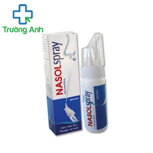 Nasolspray - Giúp làm sạch mũi hiệu quả của Mekophar