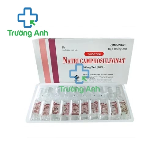 Natri Camphosulfonat 200mg/2ml - Thuốc trợ tim hiệu quả