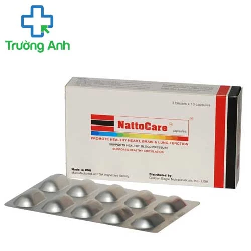 Nattocare - Giúp tăng cường sức khỏe não hiệu quả của Mỹ