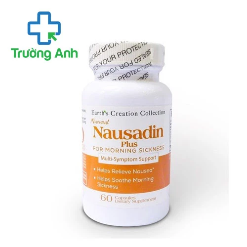 Nausadin Plus Earth’s Creation USA - Hỗ trợ làm giảm triệu chứng ốm nghén hiệu quả