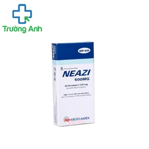 Neazi 500mg - Thuốc điều trị nhiễm khuẩn hiệu quả 