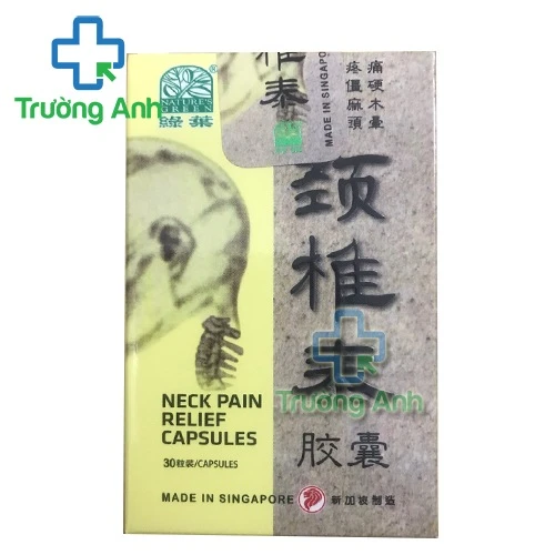 Viên vai cổ - Neck Pain Relief Capsules - Hỗ trợ đau mỏi cổ đau mỏi vai gáy