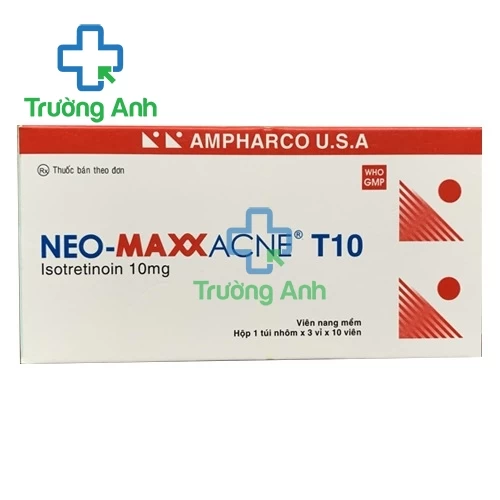 Neo-Maxxacne T10 - Thuốc điều trị mụn trứng cá hiệu quả của Ampharco